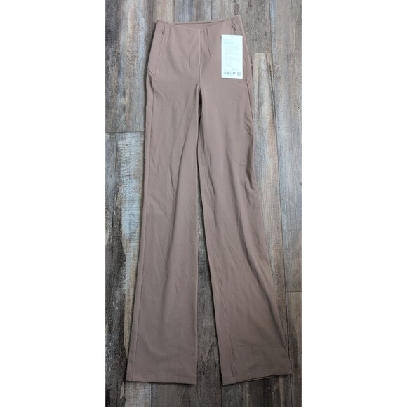 Lululemon Pants - NWT Lululemon Smooth Fit Pull-On High-Rise Pant *Regular Taupetastic Women's 0